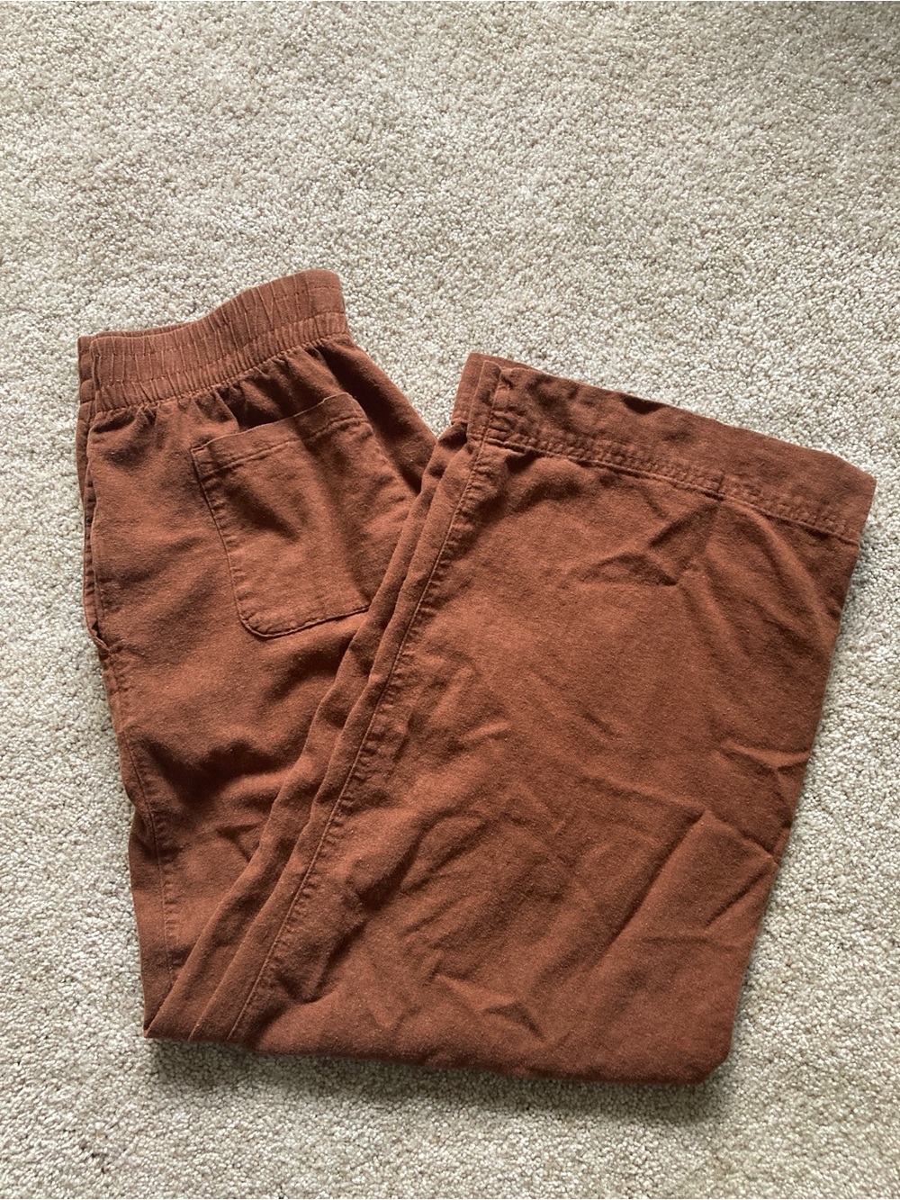 Old Navy Linen Wide-Leg Pants